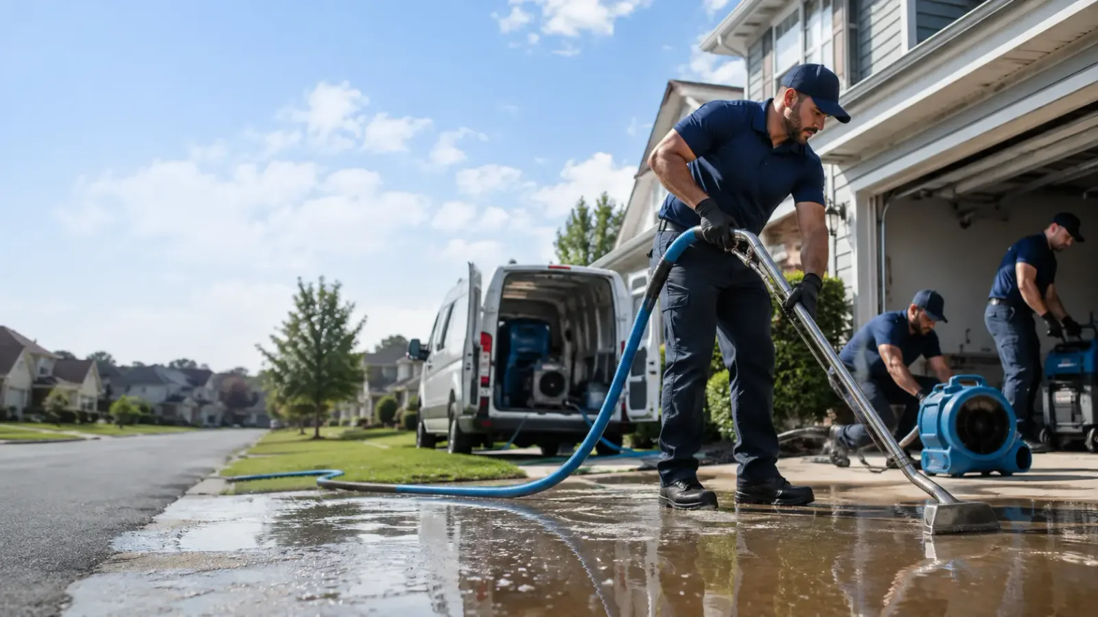 Flood Damage Restoration in Johannesburg, MI